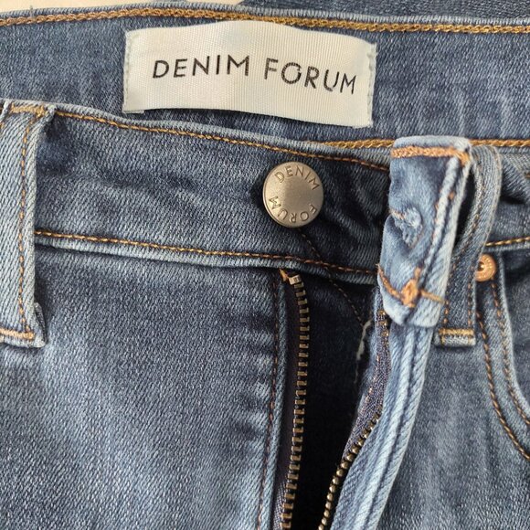 Aritzia Denim Forum The Lola High Rise Skinny Jeans Medium-dark Wash W30 L28 - Picture 2 of 7